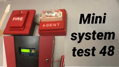 Mini System Test 48 - AGENT strobe and chime with MS-9200UDLS!