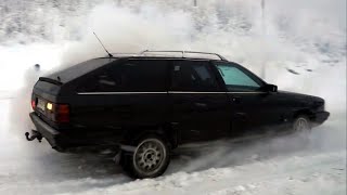 Как она едет после 7 лет простоя?  Загадочный К-Jetronic. Audi quattro 2.2 турбо.