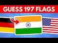 Guess all the 197 flags of the world  guess the flag quiz 2024