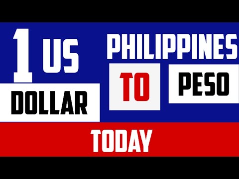 1 Us Dollar To Philippines Peso Today