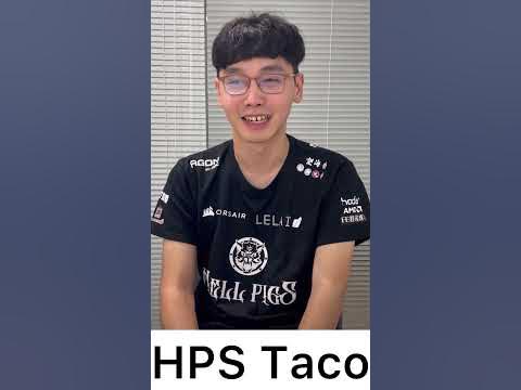 [閒聊] HPS/DCG 賽後訪問Taco