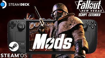 Modding Fallout New Vegas Steam Deck with MO2 SteamOS #steamdeck #falloutnewvegas  #modorganizer2