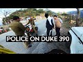 KTM riders got complained for fast riding || Police wala riding Duke 390