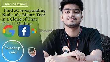 1379. Find a Corresponding Node of a Binary Tree in a Clone of That Tree || Python || Leetcode