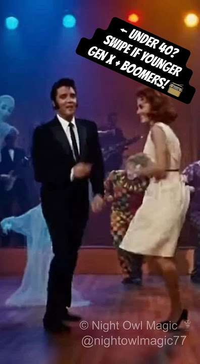 Download lagu Elvis Presley & Pretty Lady’s GHOST SERENADE – Sing & Dance Will Give You Chills 👻❤️ #elvis #viral