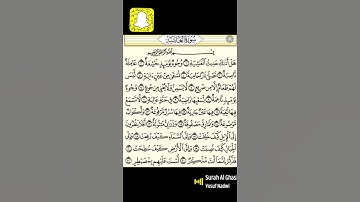 سوره (الغاشيه)