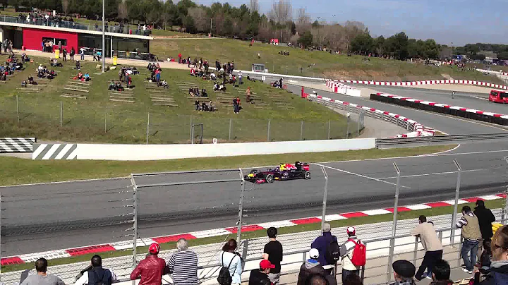 F1 Tests March Barcelona 2013