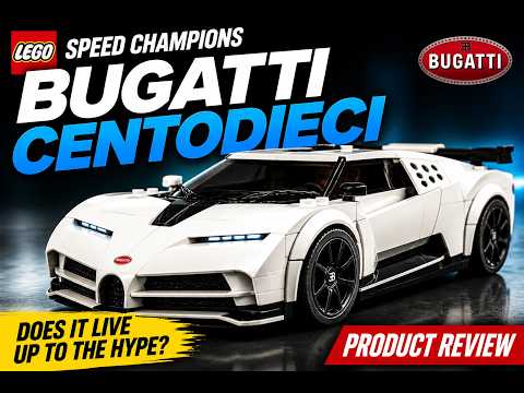 LEGO Speed Champions Bugatti Centodieci - Product Review - Does It Live Up to the Hype