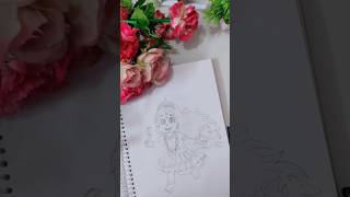 wait for cute kali maa 🙏💝✨ 😍# drawing  # Creative sanjana #Creativesoul_diy..