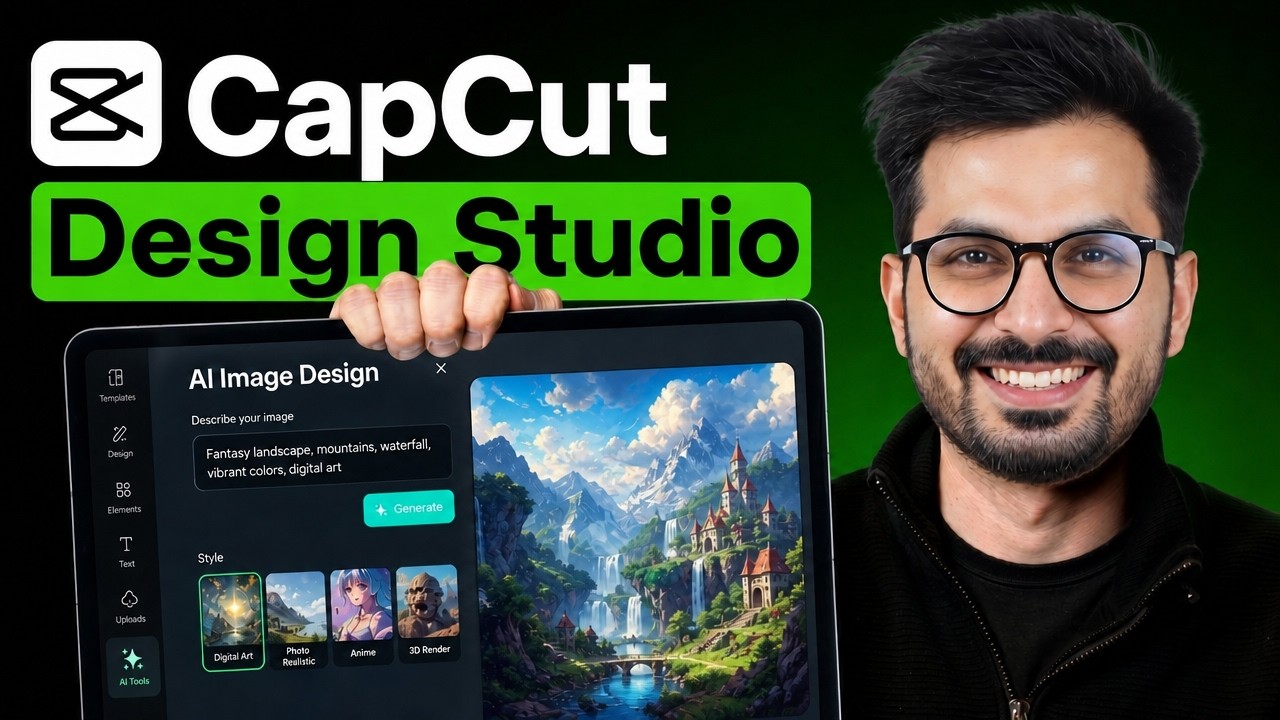 CapCut Design Studio: The Ultimate Infinite Canvas Workflow Tutorial : My New Secret Tool