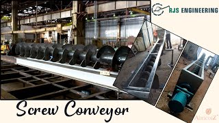 Manufacturer of Screw Conveyor in Coimbatore | Screw Conveyor Machine | RJS Engineering | Abricotz.