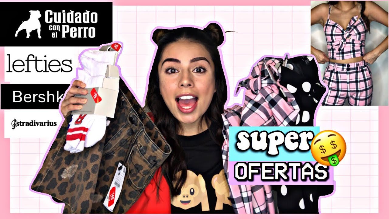 HAUL rebajas CUIDADO CON EL PERRO, bershka, lefties y más ropa barata y  ofertas / Karla Jaramillo - YouTube