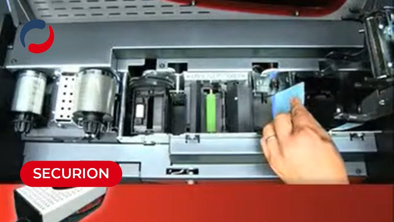 Evolis Securion | Расширенная очистка принтера карт