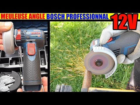 BOSCH GWS 12V-76V Professionnal Meuleuse d'angle sans fil (Parkside PWSA 12V type)