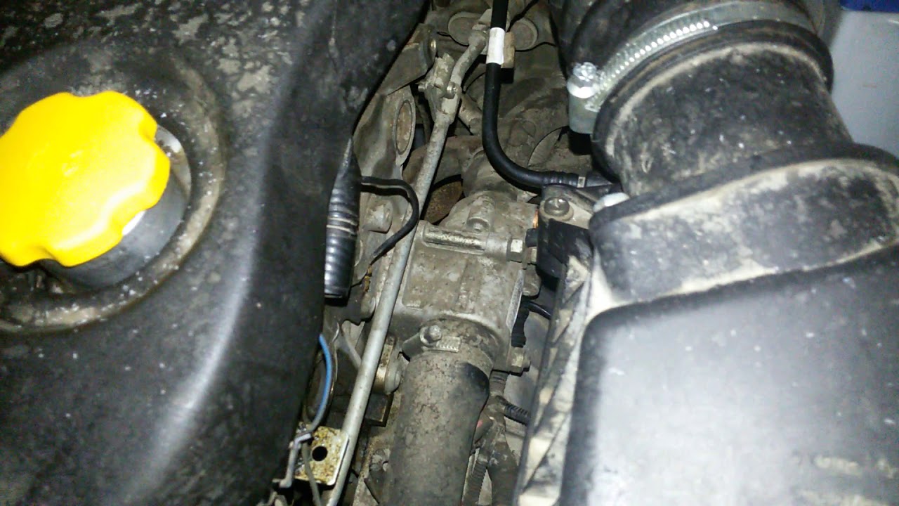 Калина 2 работа ДВС, свист ролика натяжного механизма генератора -15 ...