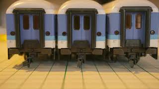 Unboxing: 3 x Roco IR Schnellzugwagen DC HO