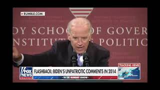 Joe Biden - " THERE'S NOTHING SPECIAL ABOUT BEING AN AMERICAN" The Leader of the Democratic PARTY! 😱