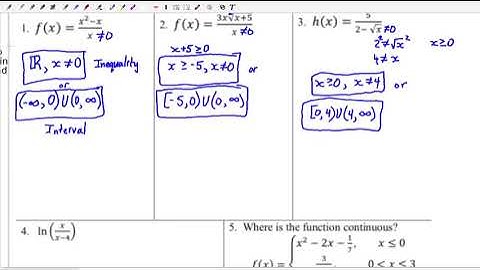 1.12 Confirming Continuity Over An Interval