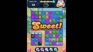 Candy Crush Saga Level 2982 Get Sugar Stars, 23 Moves Completed