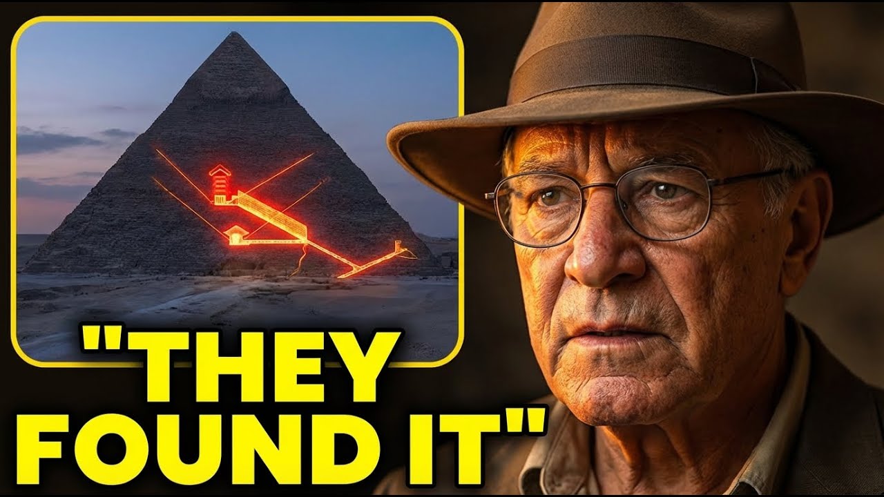 Scientists Just Detected A SEALED Chamber Inside The Great Pyramid — Revelation Coming in 2026