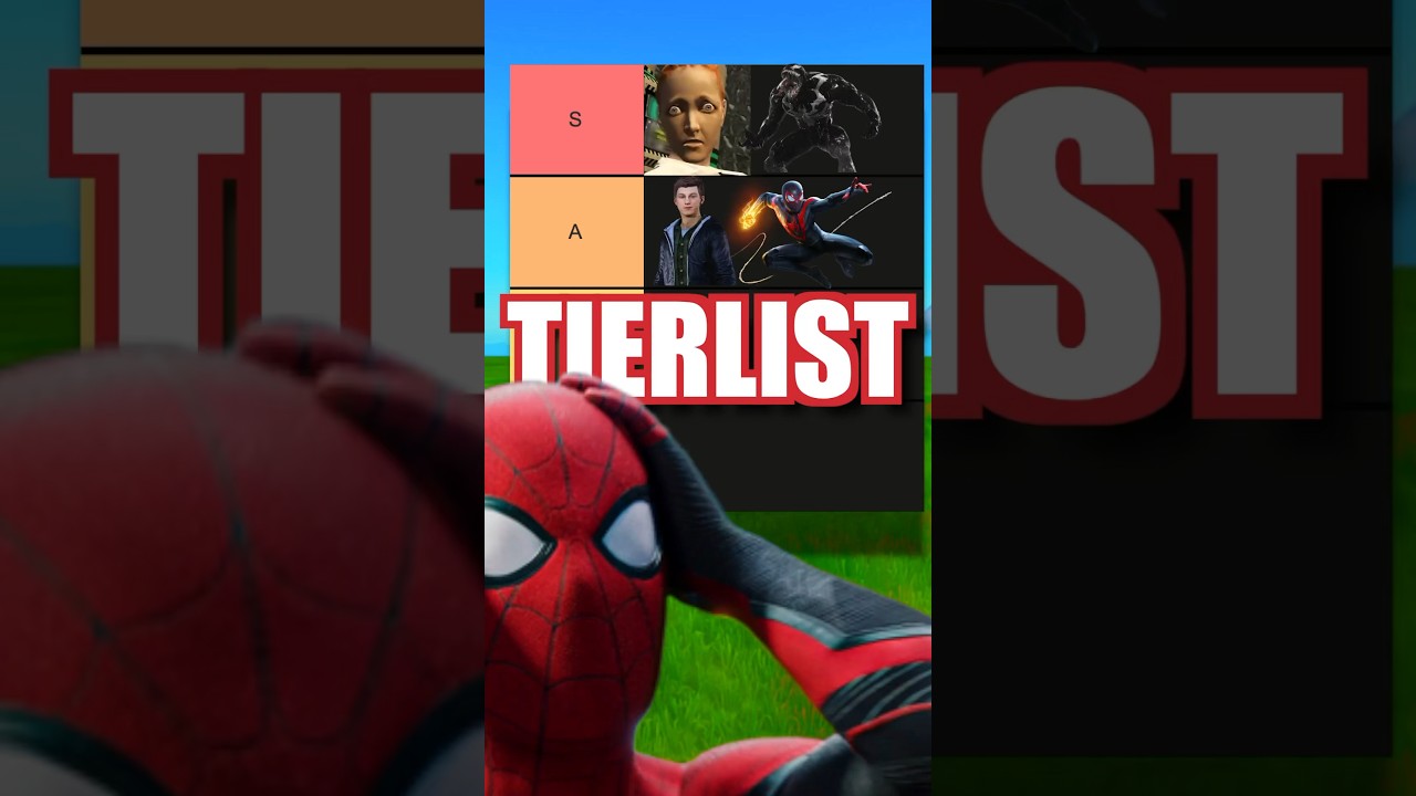 Spider-Man Spiele TierList… #gaming #deutsch #spiderman2