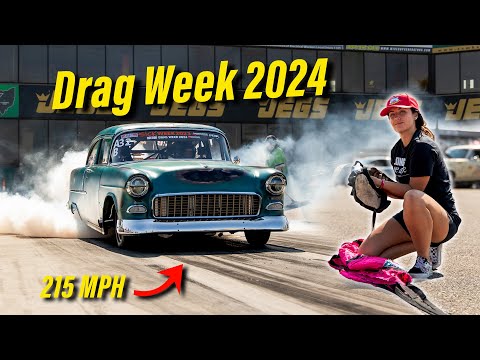 20 Years of Hot Rod Drag Week! 215 MPH 👀 - Drag Week 24 Day One