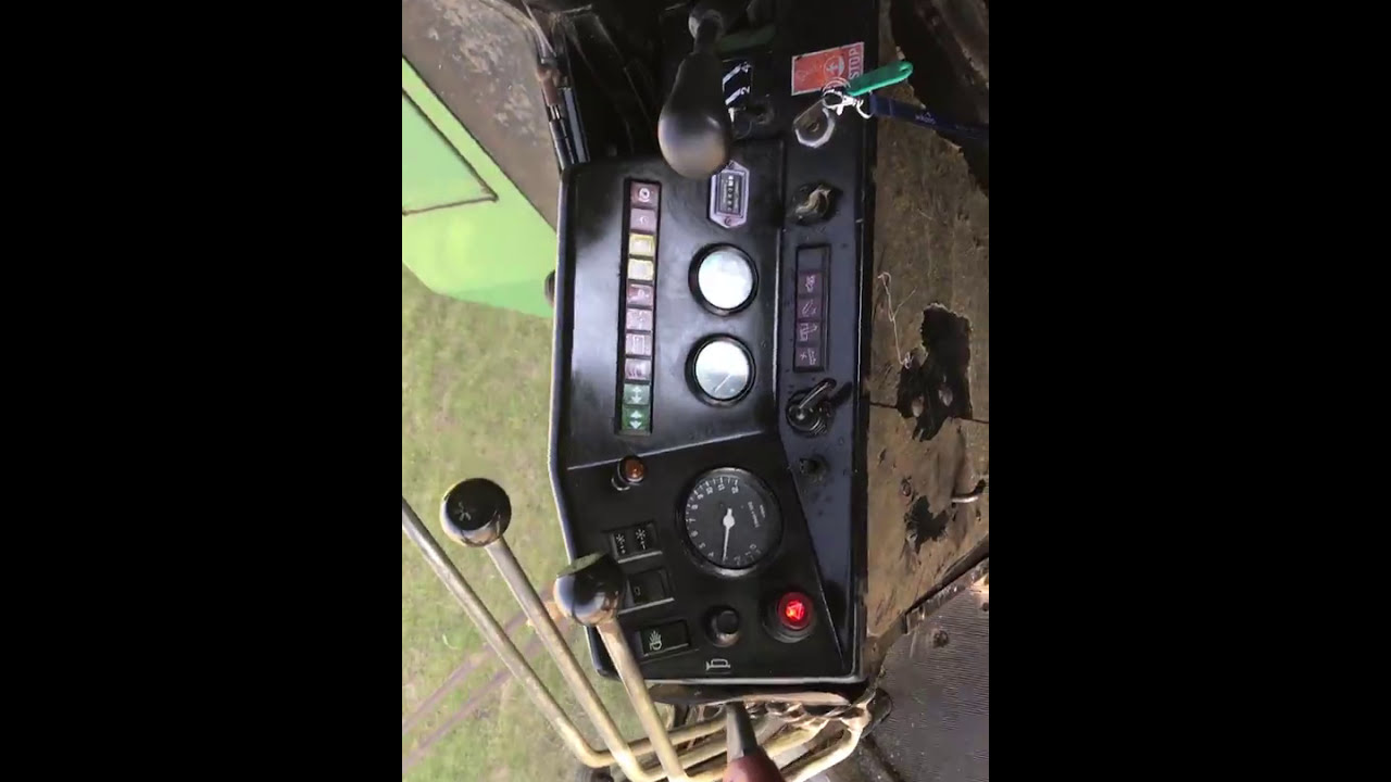 Kombajn JOHN DEERE 1075 Combine Harvester www.hubal.ovh engine's work