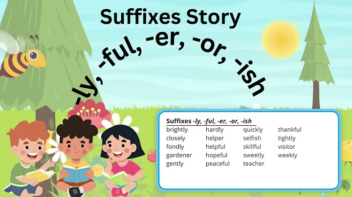 Suffixes  ly,  ful,  er,  or,  ish /The Helpful Gardener/ read aloud /G2 Unit 4 L2 / myView Literacy - DayDayNews