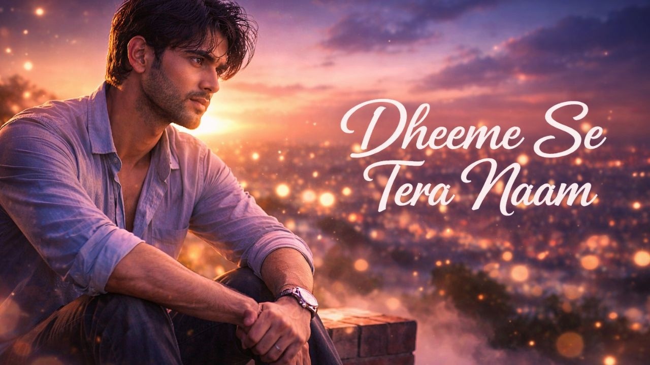 Dheeme Se Jo Tera Naam Loon ❤️ Romantic Hindi Song 2026 | Heart Touching Love Ballad