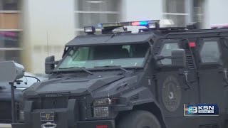 SWAT team uses tear gas to end standoff, man in custody