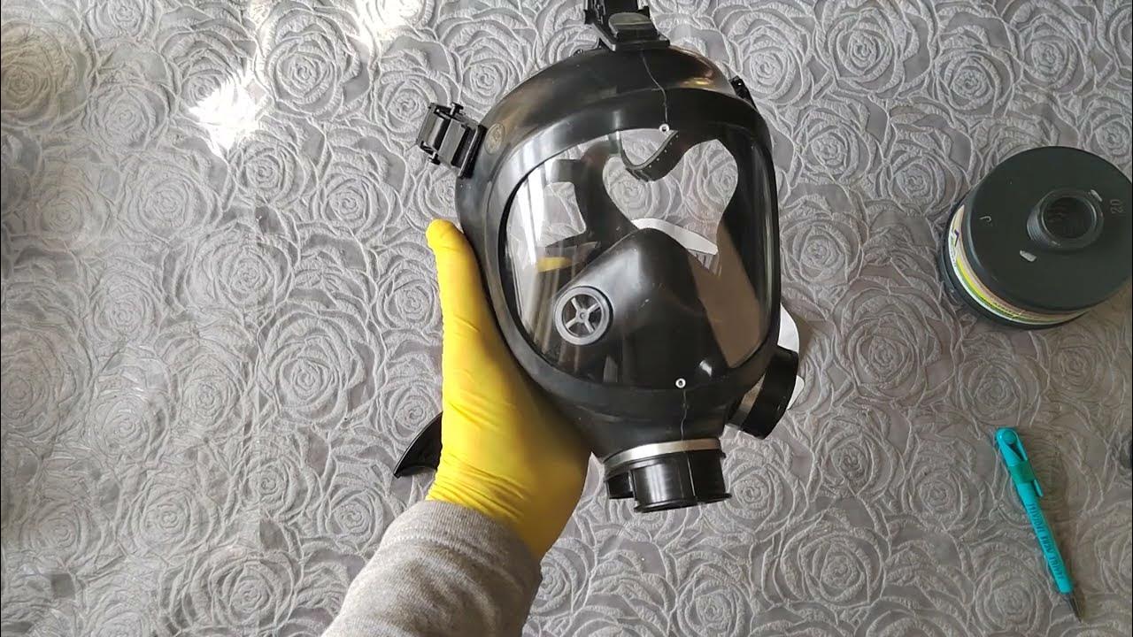 маска бриз 4301м - YouTube