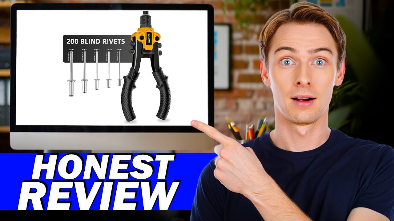 Честный обзор набора для установки заклепок 1/4 дюйма: качество сборки, мощность клепки, реальное...