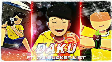 DAKU - FT. RG BUCKET LIST | @RGBucketList DAKU EDIT HD | DAKU EDIT STATUS| @RGBucketList