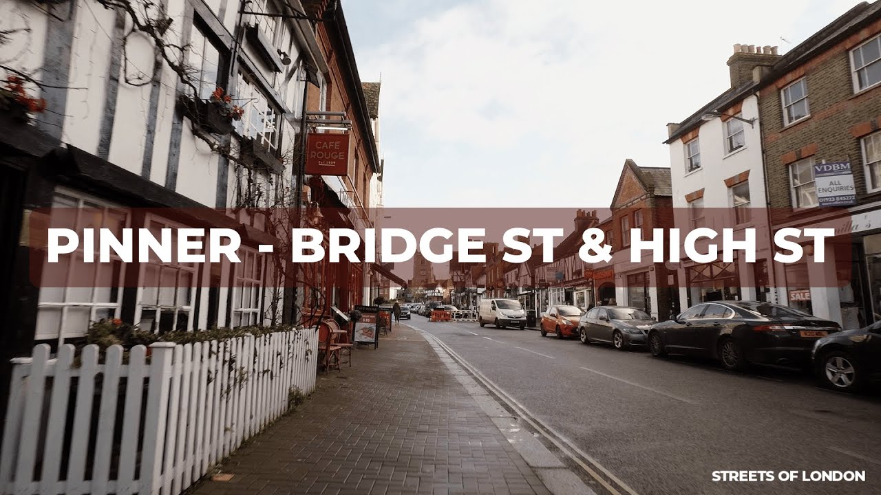 Streets Of London 002 Pinner Bridge Street & High Street walk YouTube