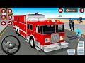 Truck Pemadam Kebakaran Panjang Padamkan Api Kota Besar | Mobil Balap Simulator Android Gameplay
