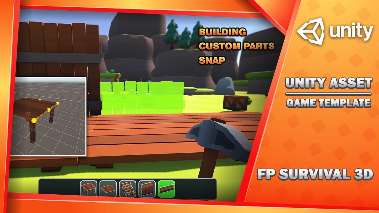 FP Survival 3D - Game Template, video preview 2