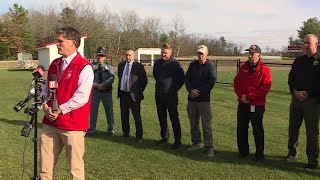 Raw: Public Safety Commissioner, Sanford school officials discuss quick response to hoax