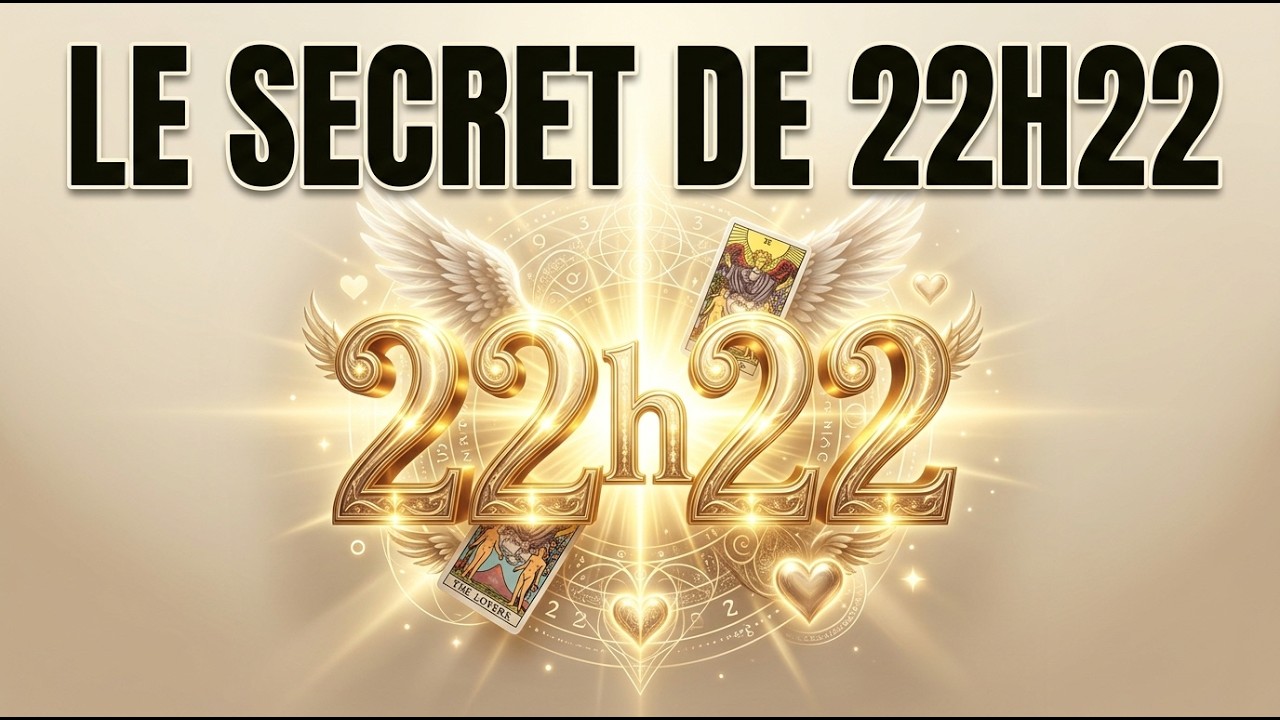 Heure miroir 22h22 : Signification (Numérologie , Anges, Tarot, Amour ...