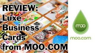Review: Luxe Business Card by MOO.com