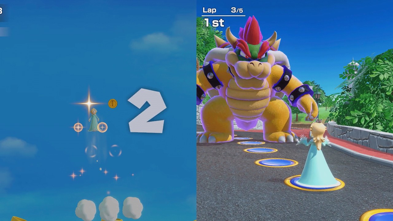 Super Mario Party Jamboree - Rosalina Koopathlon (Single Player)