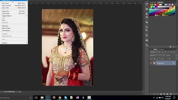 How to use "Photoshop Image menu"  tutorials in Urdu/Hindi part 4