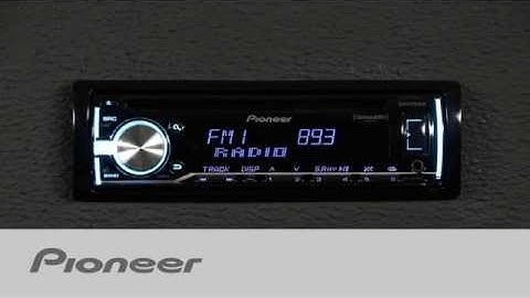 How To - DEH-X3800UI - Audio Settings