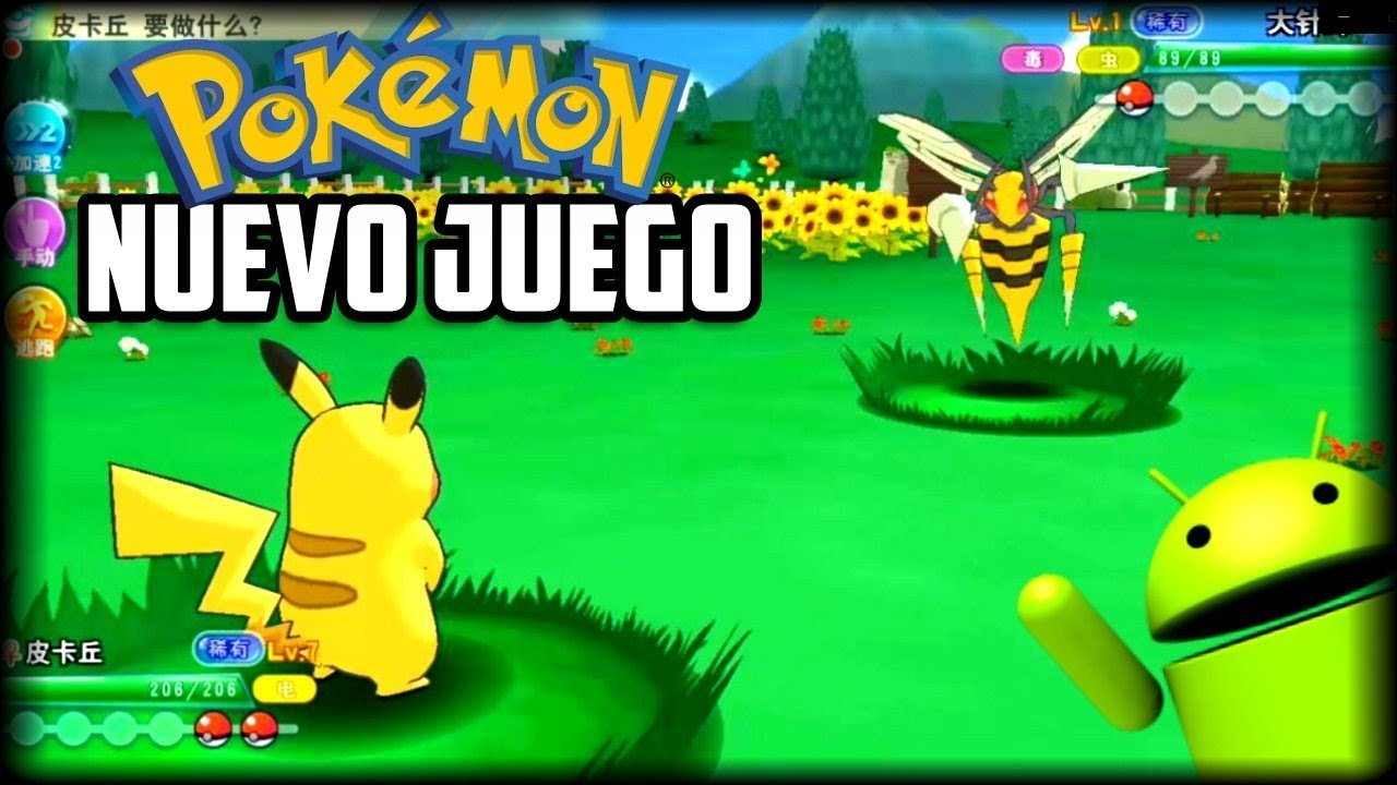 Descarga Nuevo Juego De Pokemon Copia De Lets Go Pikachu Para Android Apk Y Gameplay