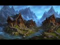 Dwarf fantasy music  stone mountain village  epic mining