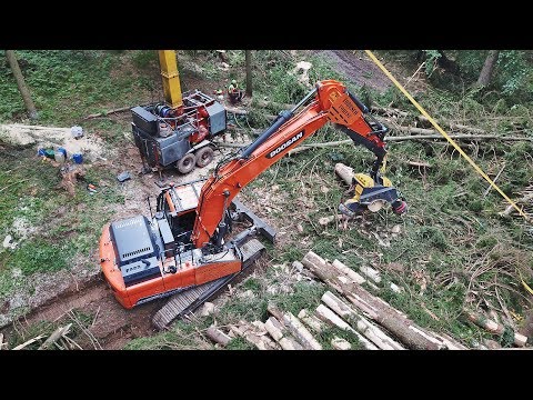 Forestry Processor | Doosan DX 235 + Zöggeler ZBH 75 | Terberg 6x6 | Valentini Cableway | TODESCO