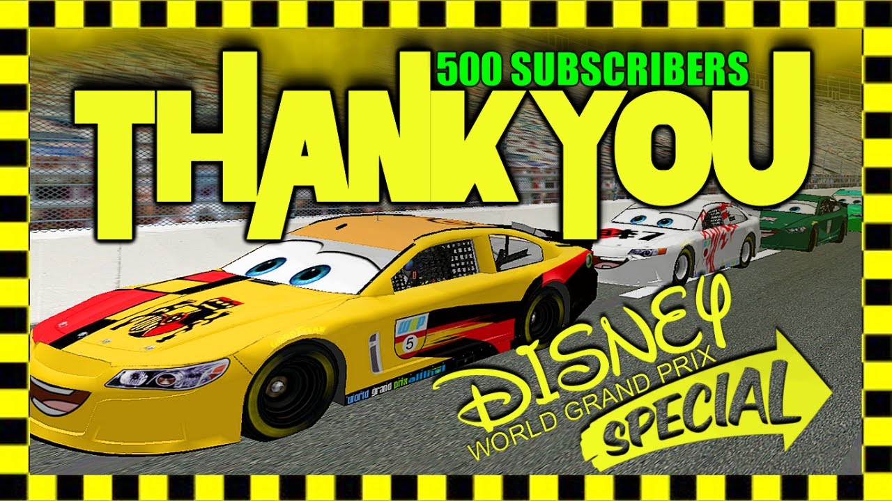 Disney Cars World Grand Prix 500 Sub Special Youtube
