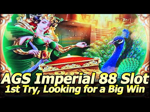 Peacock Beauty Imperial 88 Slot Machine - First Attempts, Live Play, Picking Feature and Free Games!