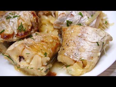 Ужин за 15 минут! Сочный МИНТАЙ на сковороде со сливочным вкусом!