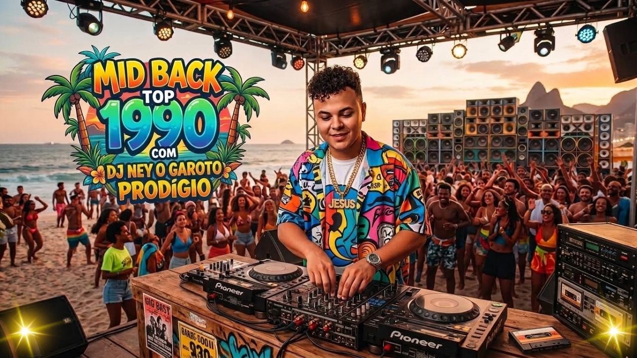 MID BACK 1990 As Mais Tocadas no Set Mixado DJ Ney O GAROTO