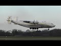 RARE | Antonov An-22 UR-09307 Taking off and Landing at Manchester Airport